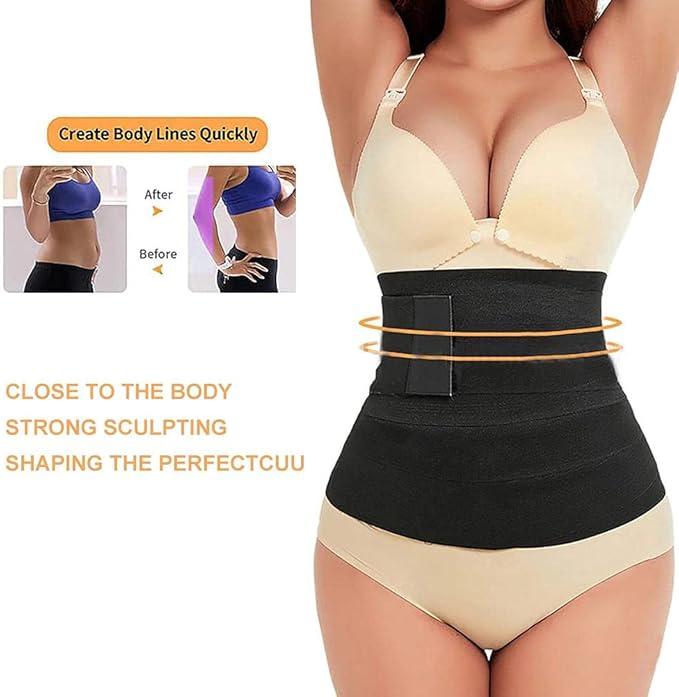 Cinta modeladora ajustada no corpo